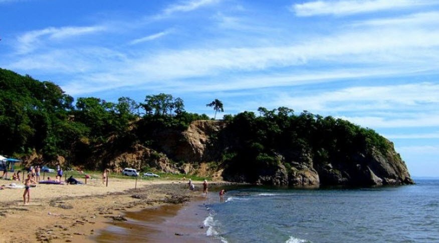 Lazurnaya Bay, Russia